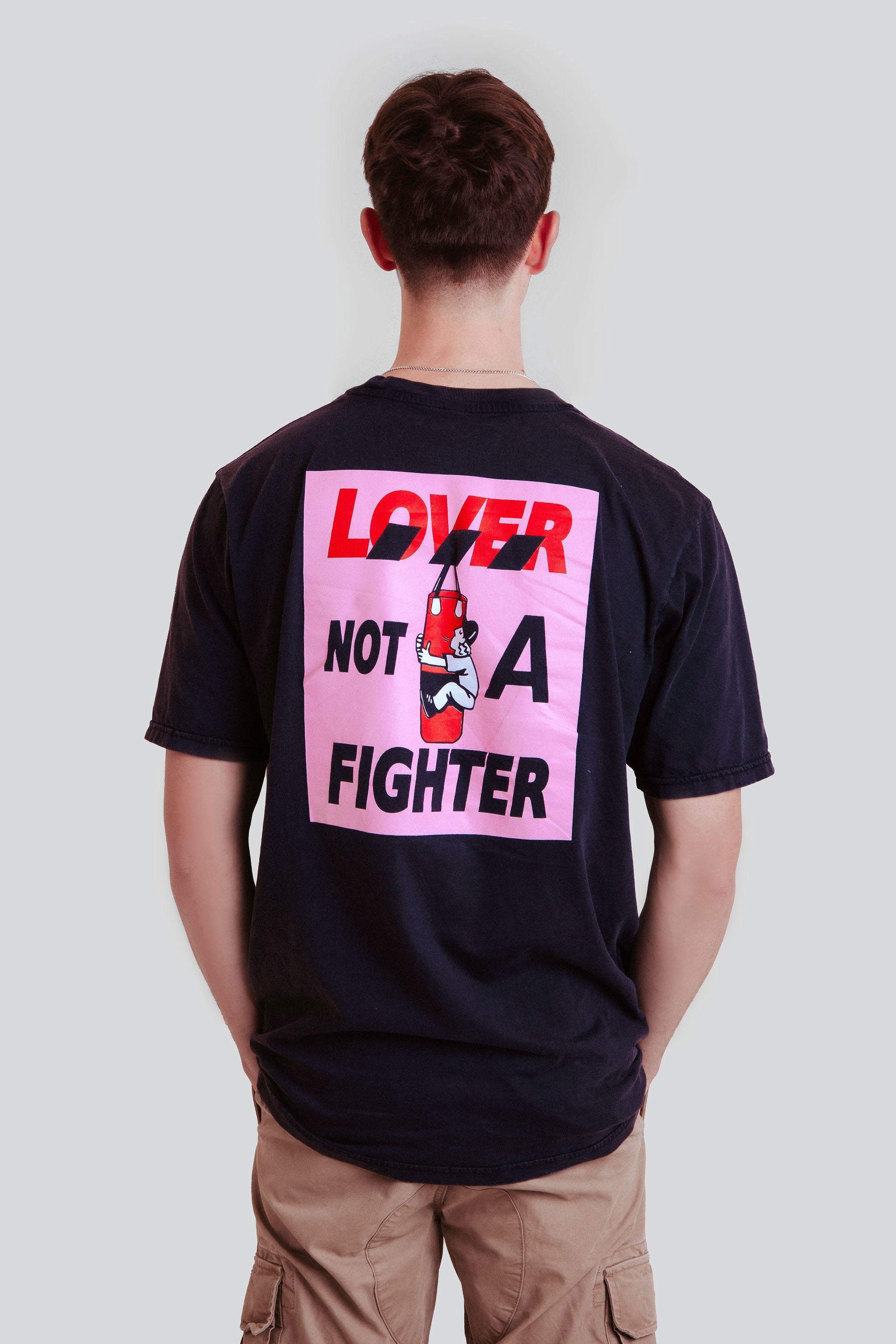 back view male model